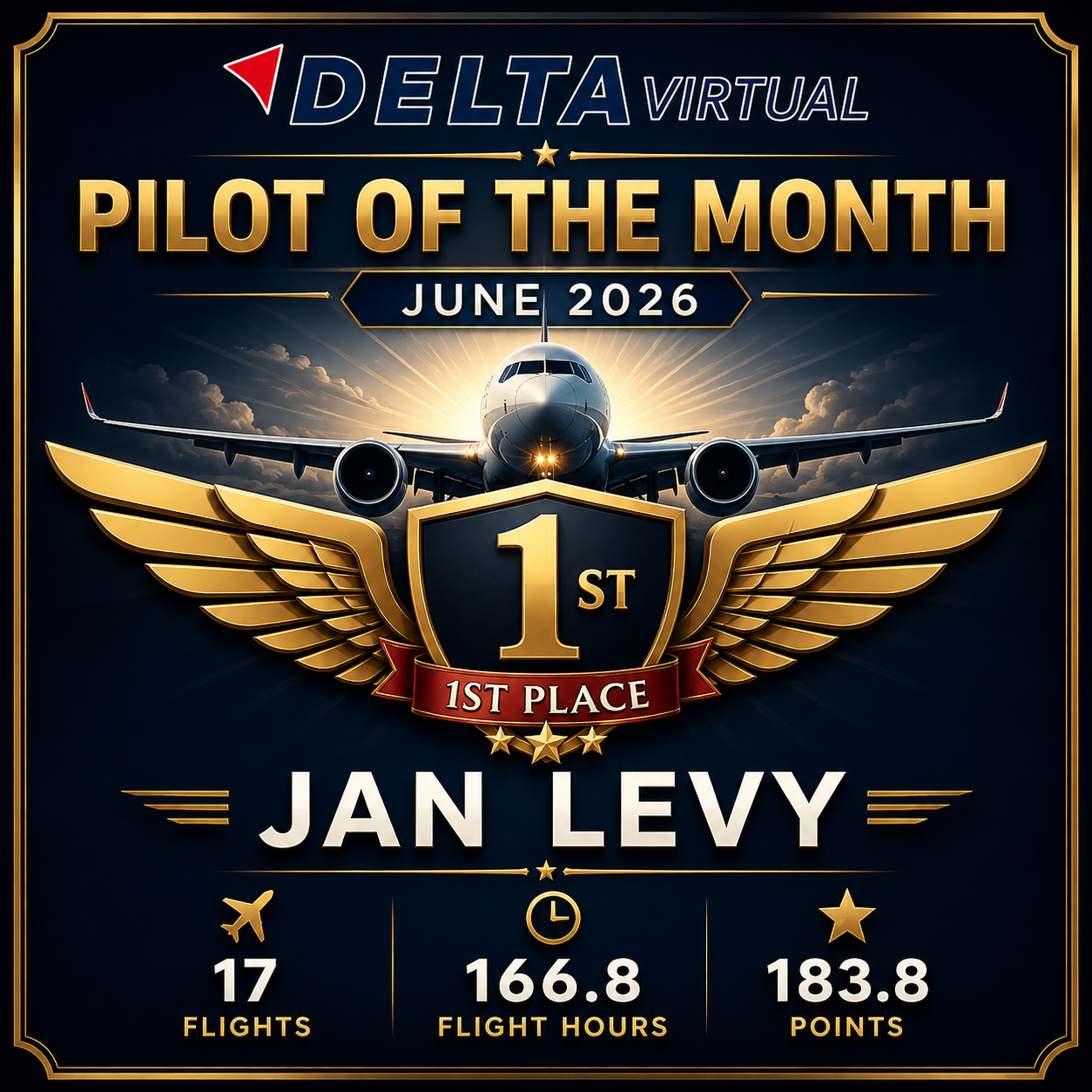 June 2026 Pilot of the month
