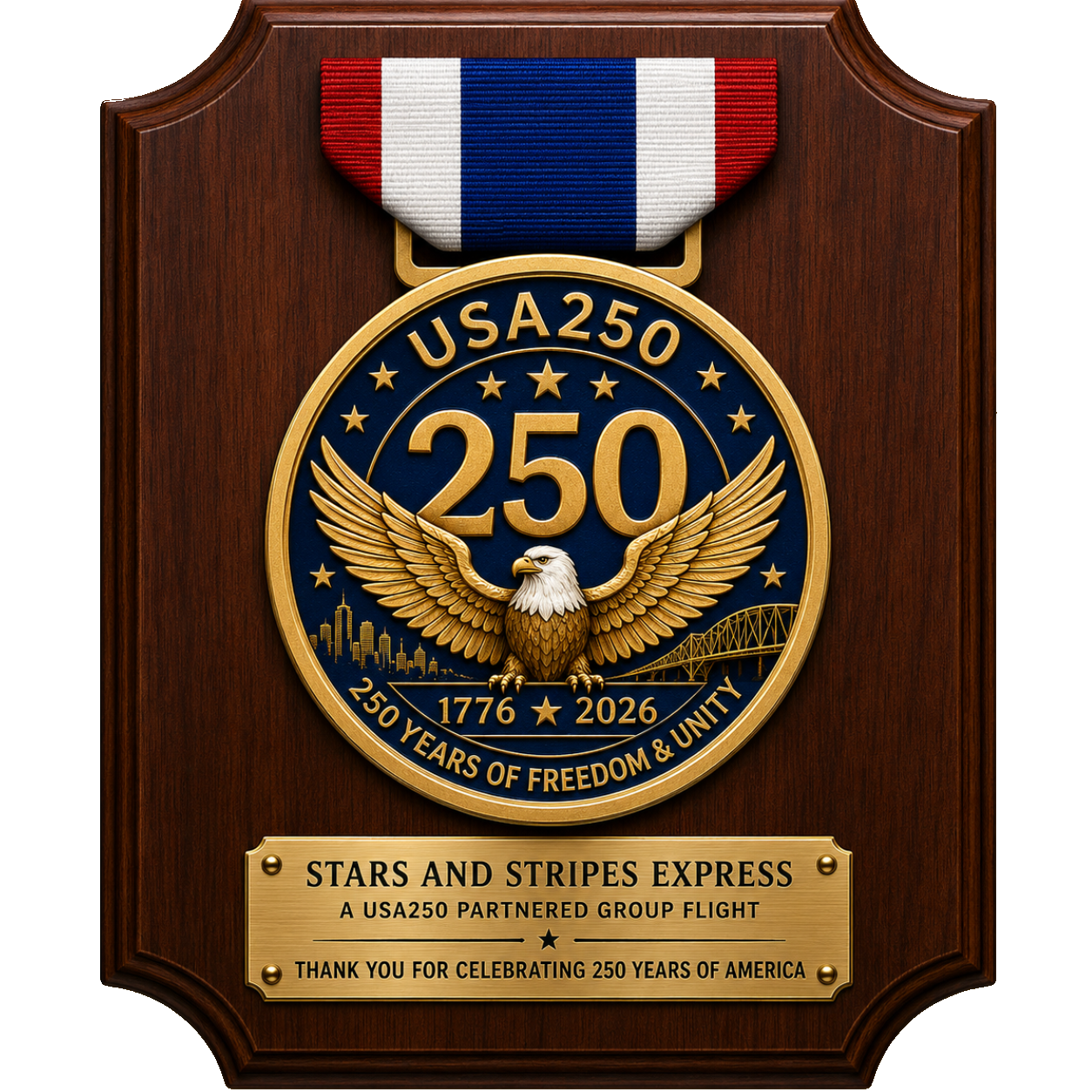 USA250 Partnered Group Flight 2026