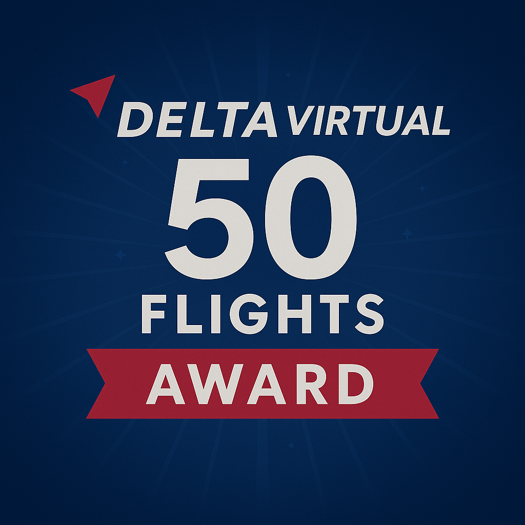 When a pilot has 50 flights, give this award