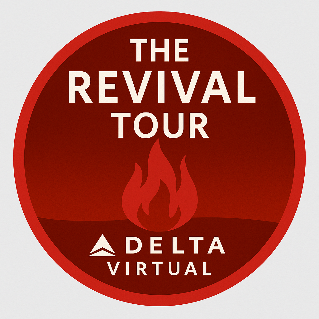 Awarded to pilots who complete the Revival Tour